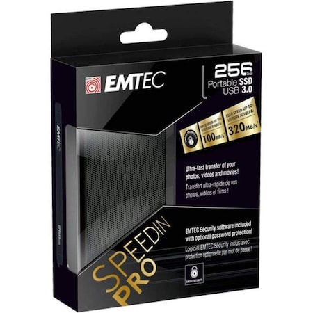 Emtec 256 GB X600 External Solid State Drive EM96330